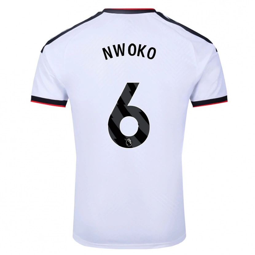 Danxen Kinder Chibuzo Nwoko #6 Weiß Schwarz Rot Heimtrikot Trikot 2026/27 T-Shirt Österreich