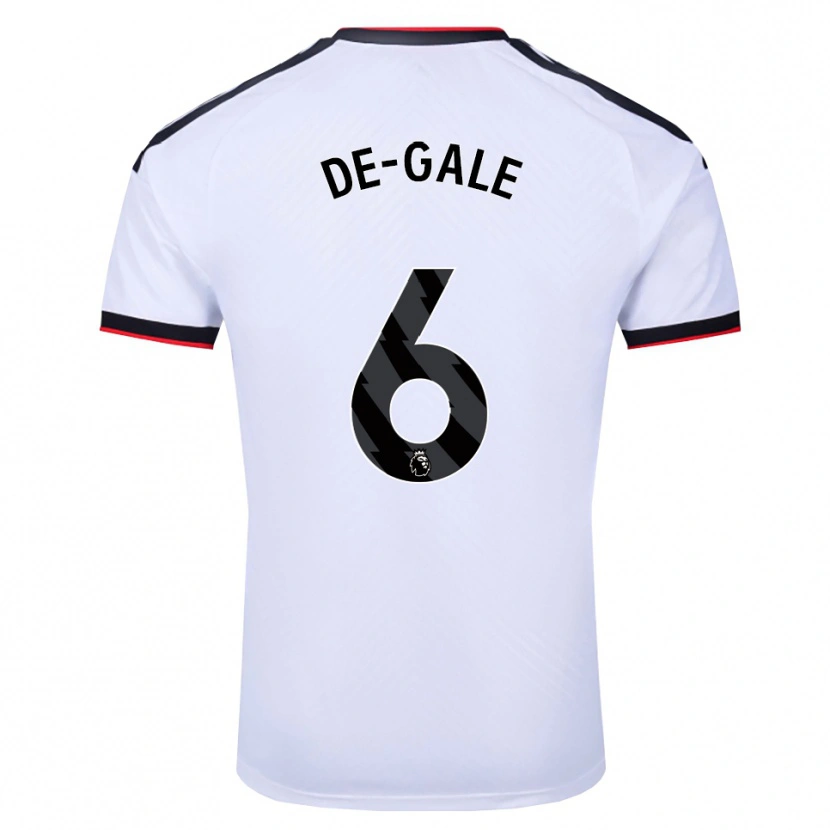 Danxen Kinder Dylan De-Gale #6 Weiß Schwarz Rot Heimtrikot Trikot 2026/27 T-Shirt Österreich