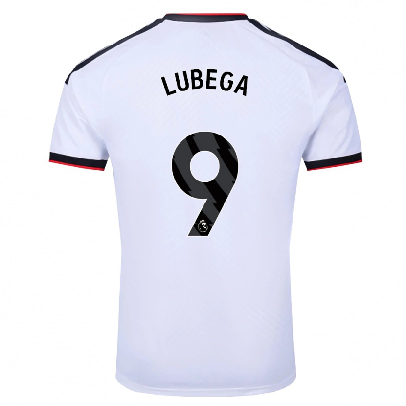Danxen Kinder Bashil Lubega #9 Weiß Schwarz Rot Heimtrikot Trikot 2026/27 T-Shirt Österreich