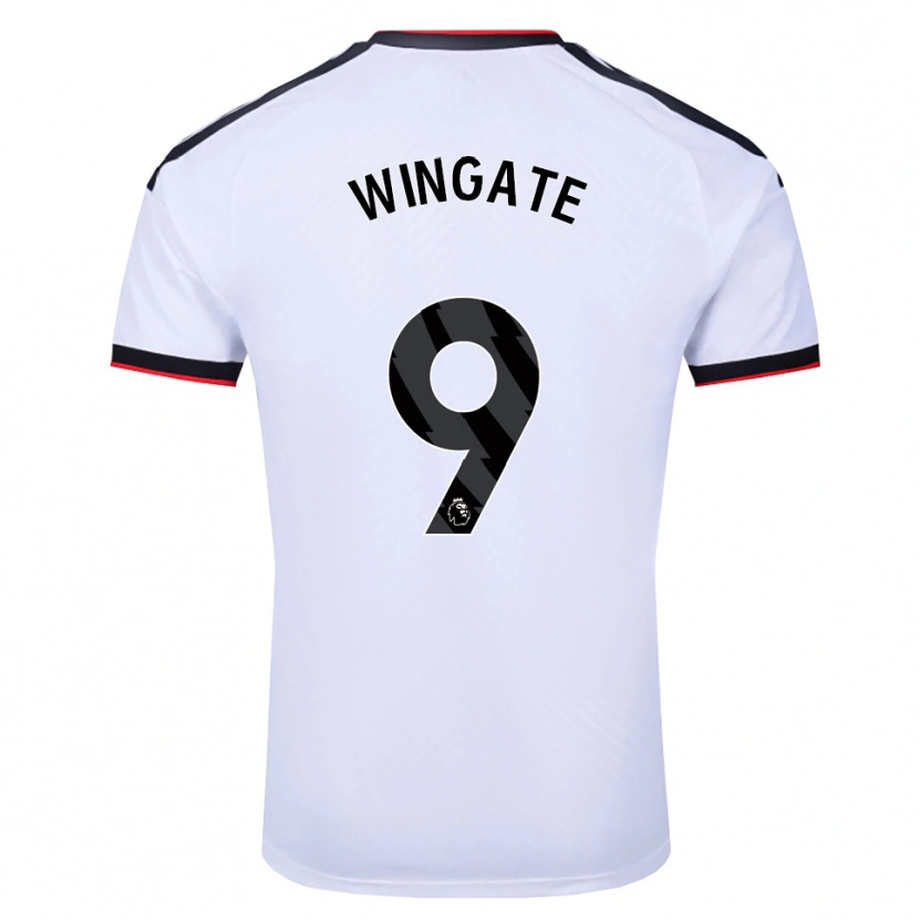 Danxen Kinder Tom Wingate #9 Weiß Schwarz Rot Heimtrikot Trikot 2026/27 T-Shirt Österreich