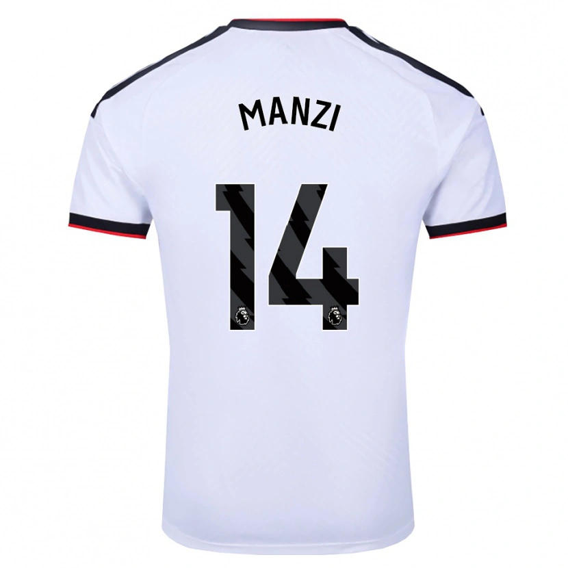 Danxen Kinder Sophie Manzi #14 Weiß Schwarz Rot Heimtrikot Trikot 2026/27 T-Shirt Österreich