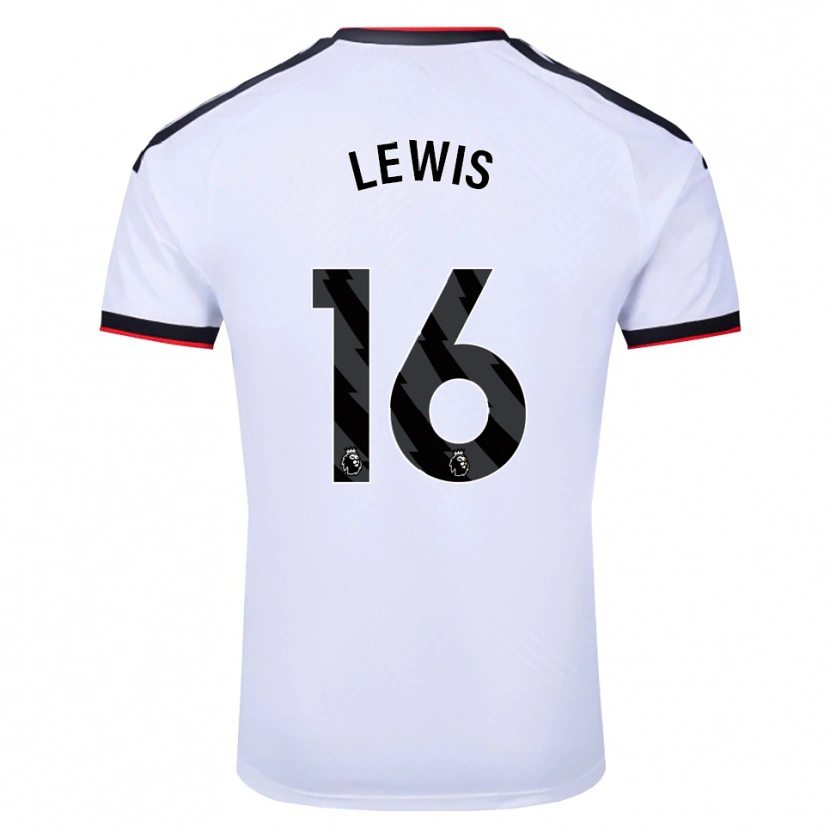 Danxen Kinder Milla Lewis #16 Weiß Schwarz Rot Heimtrikot Trikot 2026/27 T-Shirt Österreich
