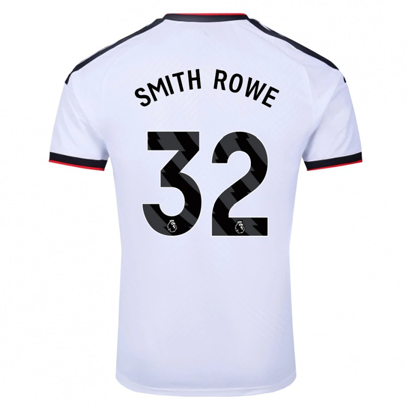 Danxen Kinder Emile Smith Rowe #32 Weiß Schwarz Rot Heimtrikot Trikot 2026/27 T-Shirt Österreich