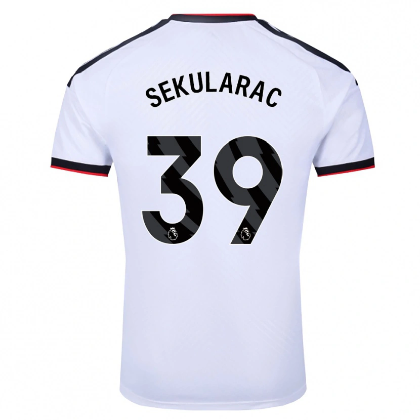 Danxen Kinder Kristian Sekularac #39 Weiß Schwarz Rot Heimtrikot Trikot 2026/27 T-Shirt Österreich