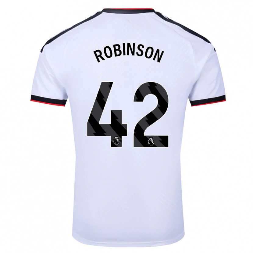 Danxen Kinder Charlie Robinson #42 Weiß Schwarz Rot Heimtrikot Trikot 2026/27 T-Shirt Österreich