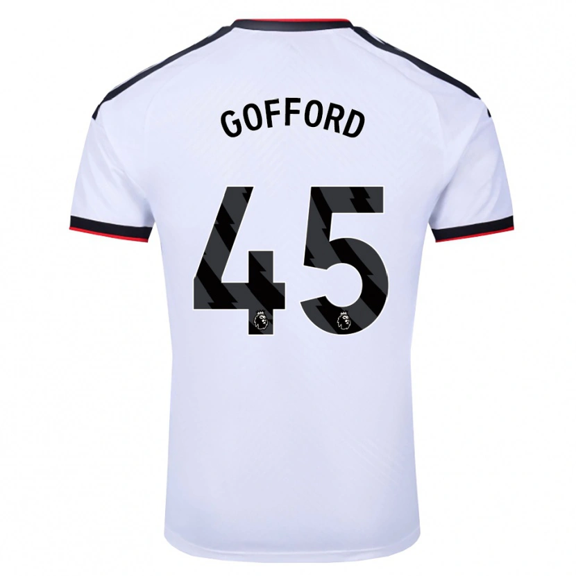 Danxen Kinder Oliver Gofford #45 Weiß Schwarz Rot Heimtrikot Trikot 2026/27 T-Shirt Österreich