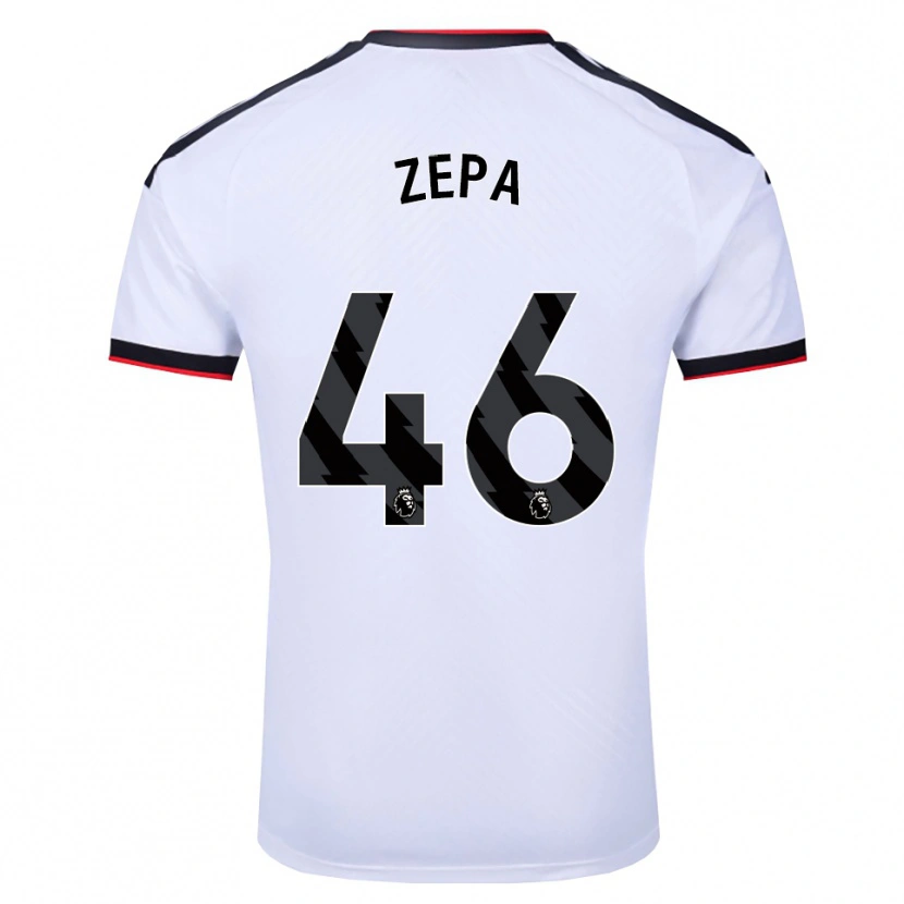 Danxen Kinder Macauley Zepa #46 Weiß Schwarz Rot Heimtrikot Trikot 2026/27 T-Shirt Österreich