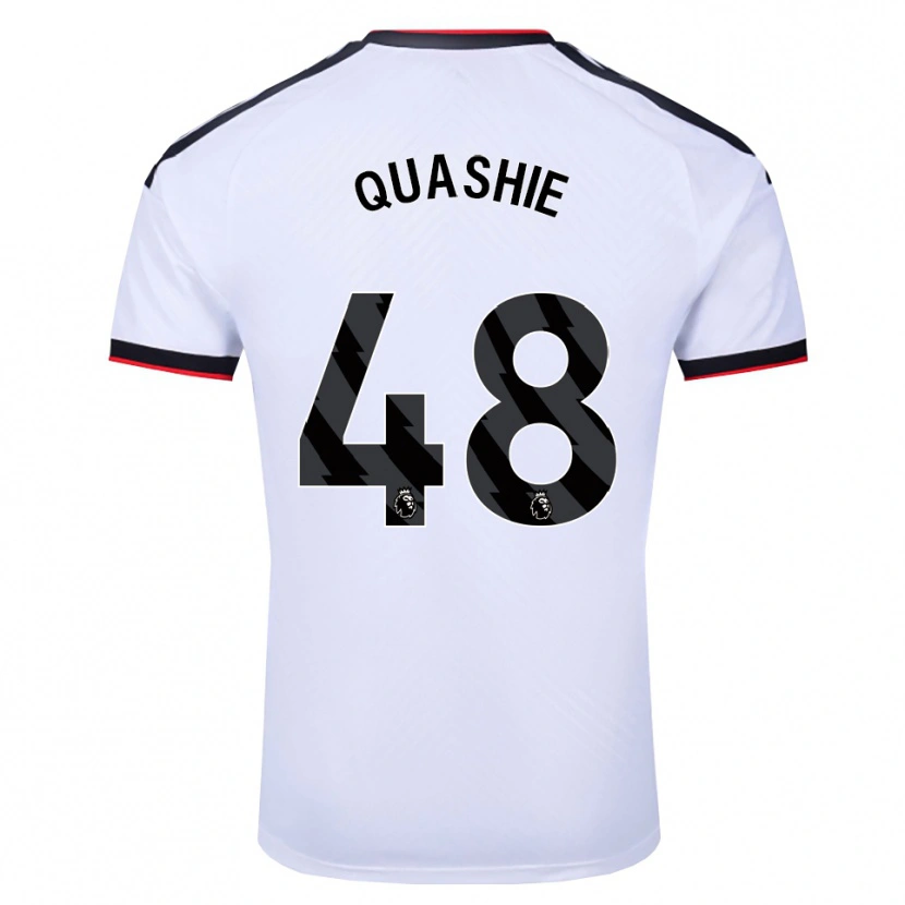 Danxen Kinder Jayden Quashie #48 Weiß Schwarz Rot Heimtrikot Trikot 2026/27 T-Shirt Österreich