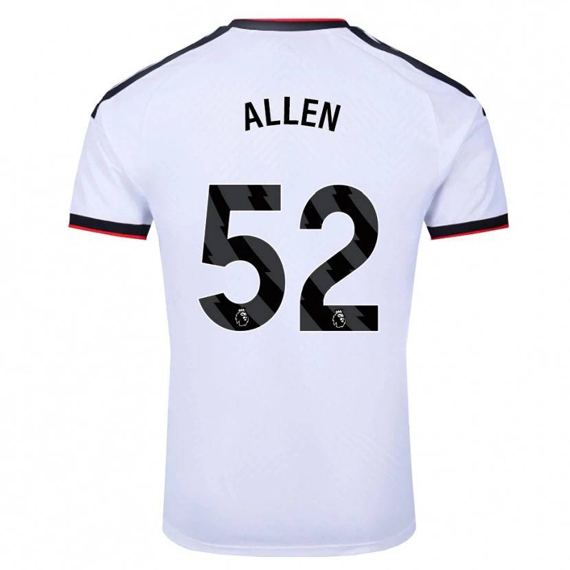 Danxen Kinder Michael Allen #52 Weiß Schwarz Rot Heimtrikot Trikot 2026/27 T-Shirt Österreich