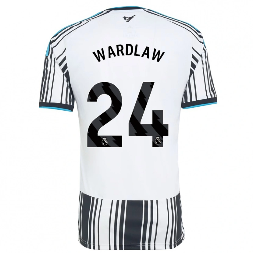 Danxen Kinder Charlotte Wardlaw #24 Himmelsblau Schwarz Weiß Heimtrikot Trikot 2026/27 T-Shirt Österreich