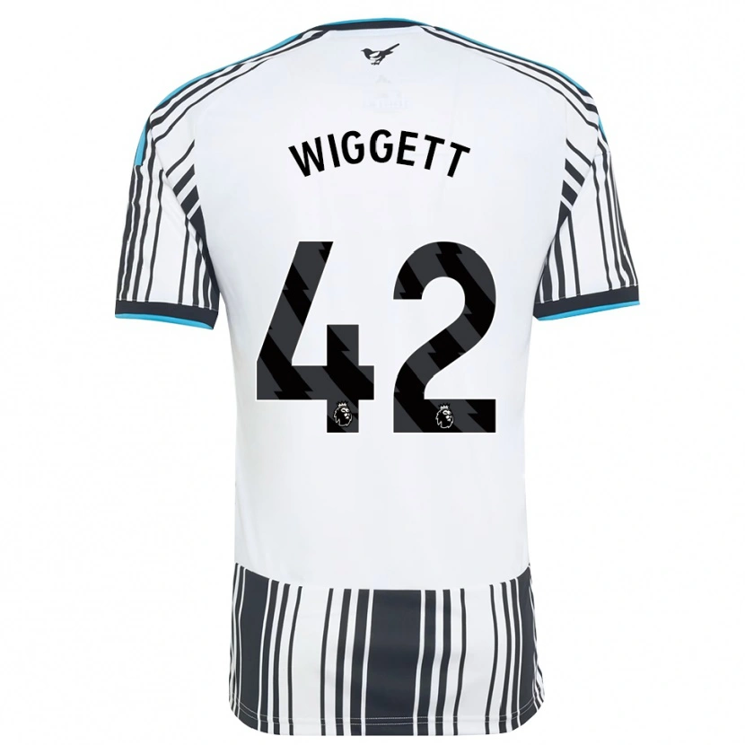 Danxen Kinder Charlie Wiggett #42 Himmelsblau Schwarz Weiß Heimtrikot Trikot 2026/27 T-Shirt Österreich
