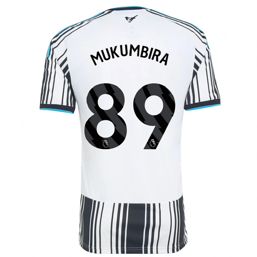 Danxen Kinder Leon Mukumbira #89 Himmelsblau Schwarz Weiß Heimtrikot Trikot 2026/27 T-Shirt Österreich