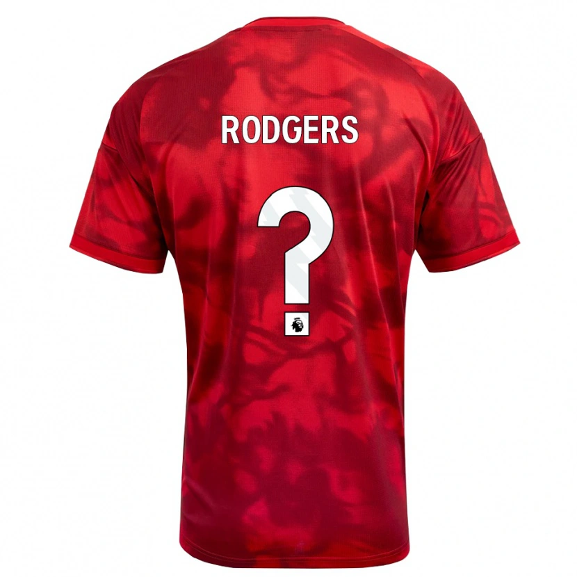 Danxen Kinder Amy Rodgers #0 Karmesin Weiß Heimtrikot Trikot 2026/27 T-Shirt Österreich
