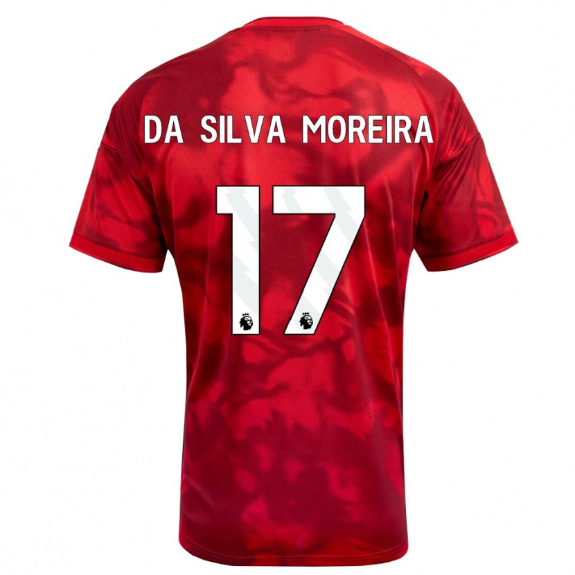 Danxen Kinder Eric Da Silva Moreira #17 Karmesin Weiß Heimtrikot Trikot 2026/27 T-Shirt Österreich