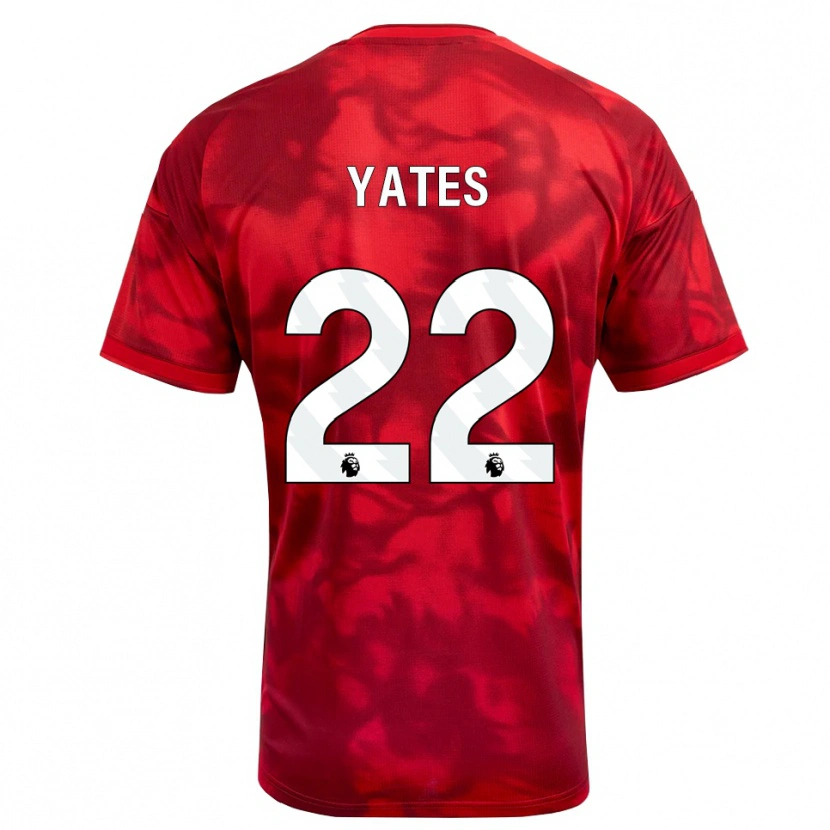 Danxen Kinder Ryan Yates #22 Karmesin Weiß Heimtrikot Trikot 2026/27 T-Shirt Österreich