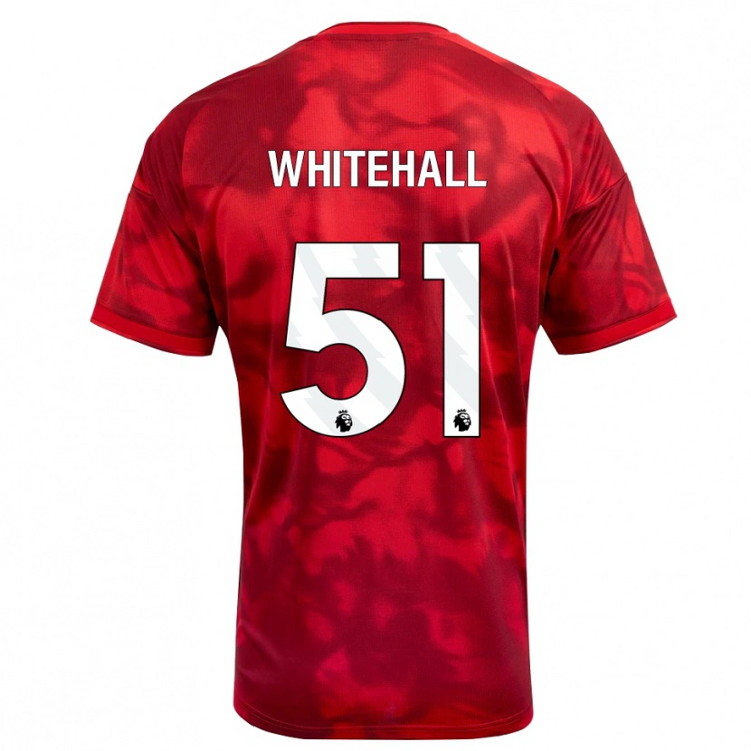 Danxen Kinder Archie Whitehall #51 Karmesin Weiß Heimtrikot Trikot 2026/27 T-Shirt Österreich