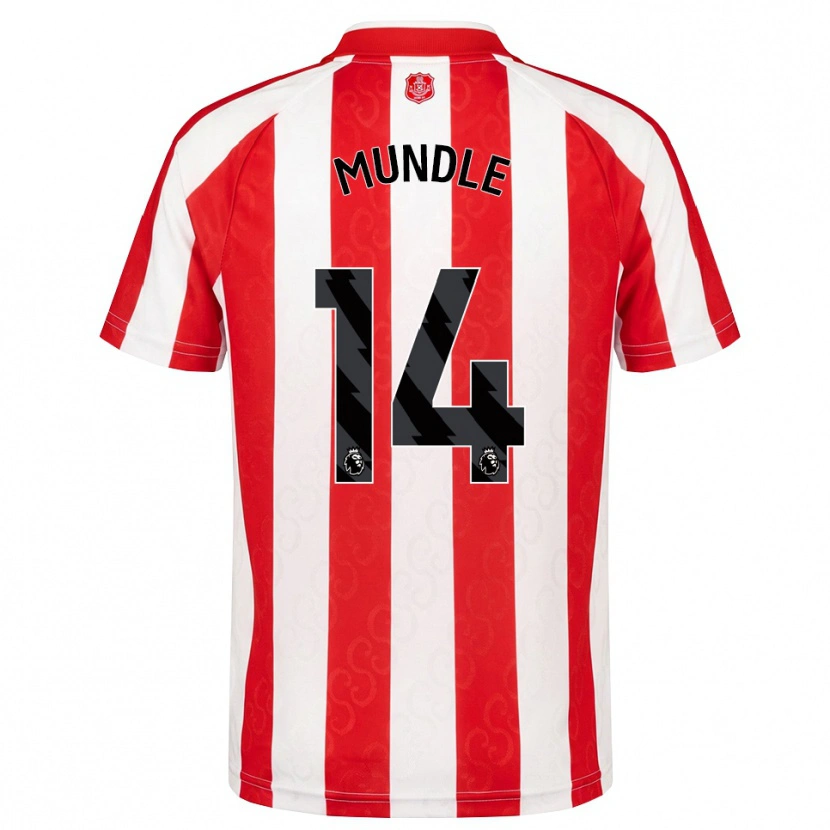 Danxen Kinder Romaine Mundle #14 Rot Weiß Schwarz Heimtrikot Trikot 2026/27 T-Shirt Österreich
