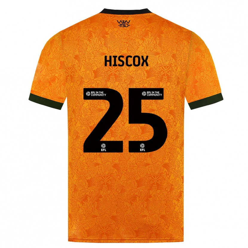 Danxen Kinder Amelia Hiscox #25 Orange Schwarz Heimtrikot Trikot 2026/27 T-Shirt Österreich