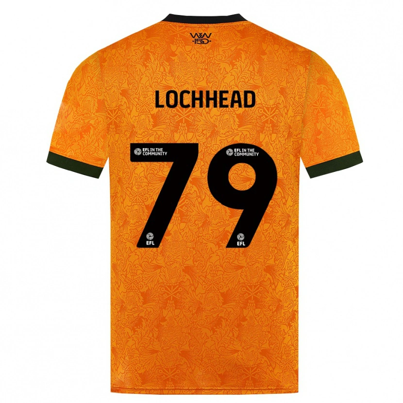 Danxen Kinder Sebastian Lochhead #79 Orange Schwarz Heimtrikot Trikot 2026/27 T-Shirt Österreich