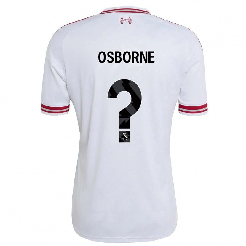 Danxen Kinder Niall Osborne #0 Rot Weiß Auswärtstrikot Trikot 2026/27 T-Shirt Österreich