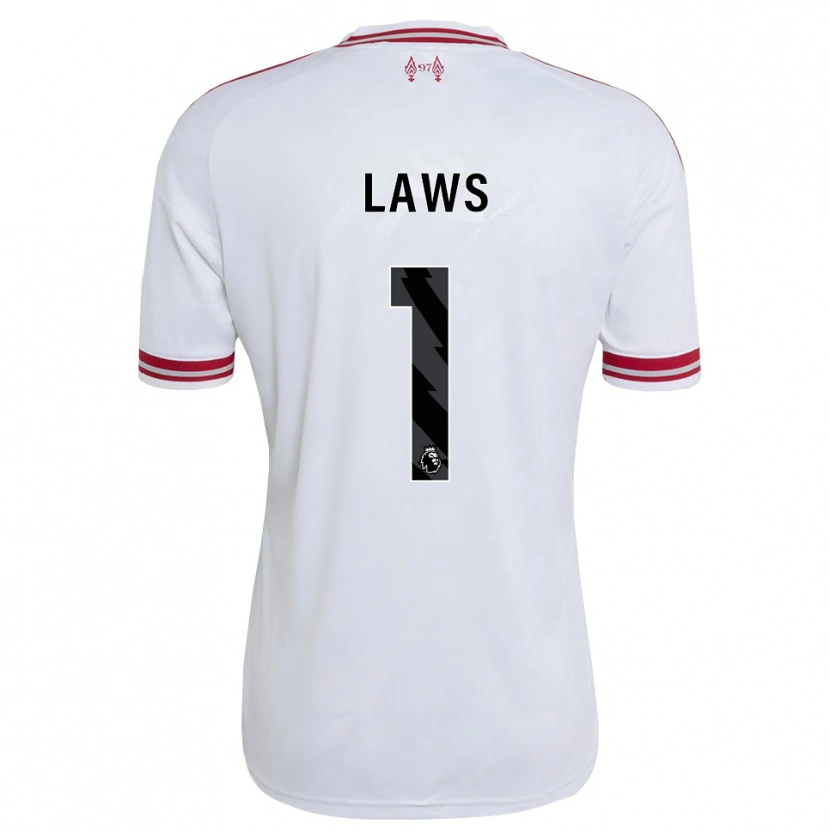 Danxen Kinder Rachael Laws #1 Rot Weiß Auswärtstrikot Trikot 2026/27 T-Shirt Österreich