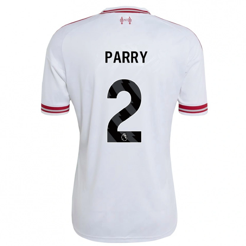 Danxen Kinder Lucy Parry #2 Rot Weiß Auswärtstrikot Trikot 2026/27 T-Shirt Österreich