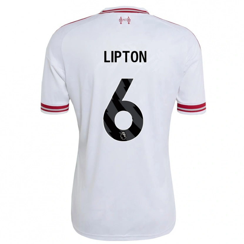 Danxen Kinder Joe Lipton #6 Rot Weiß Auswärtstrikot Trikot 2026/27 T-Shirt Österreich