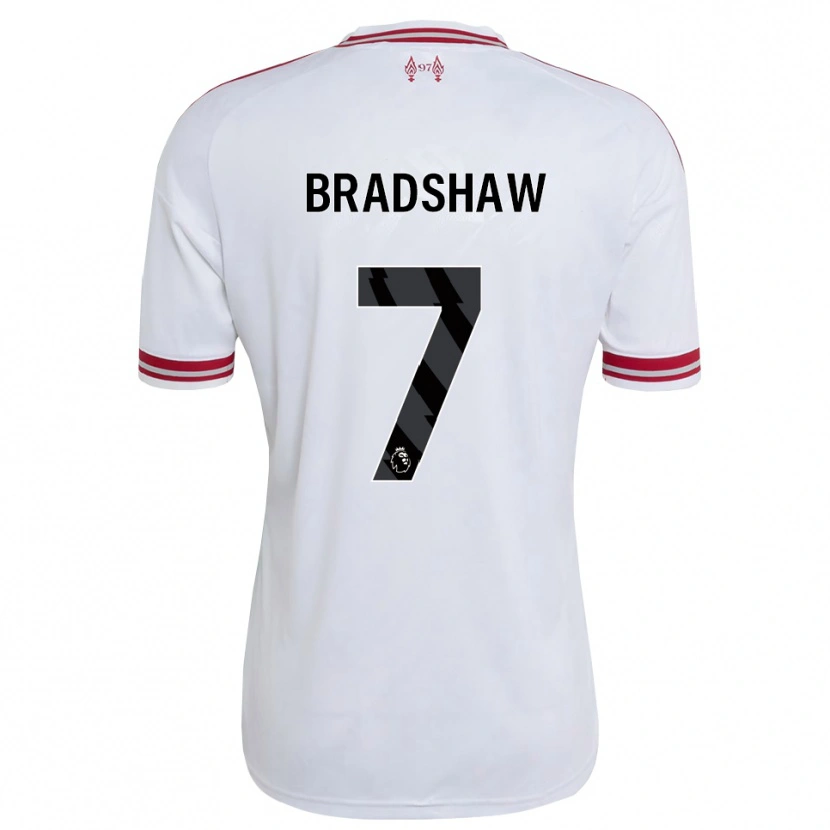 Danxen Kinder Joe Bradshaw #7 Rot Weiß Auswärtstrikot Trikot 2026/27 T-Shirt Österreich