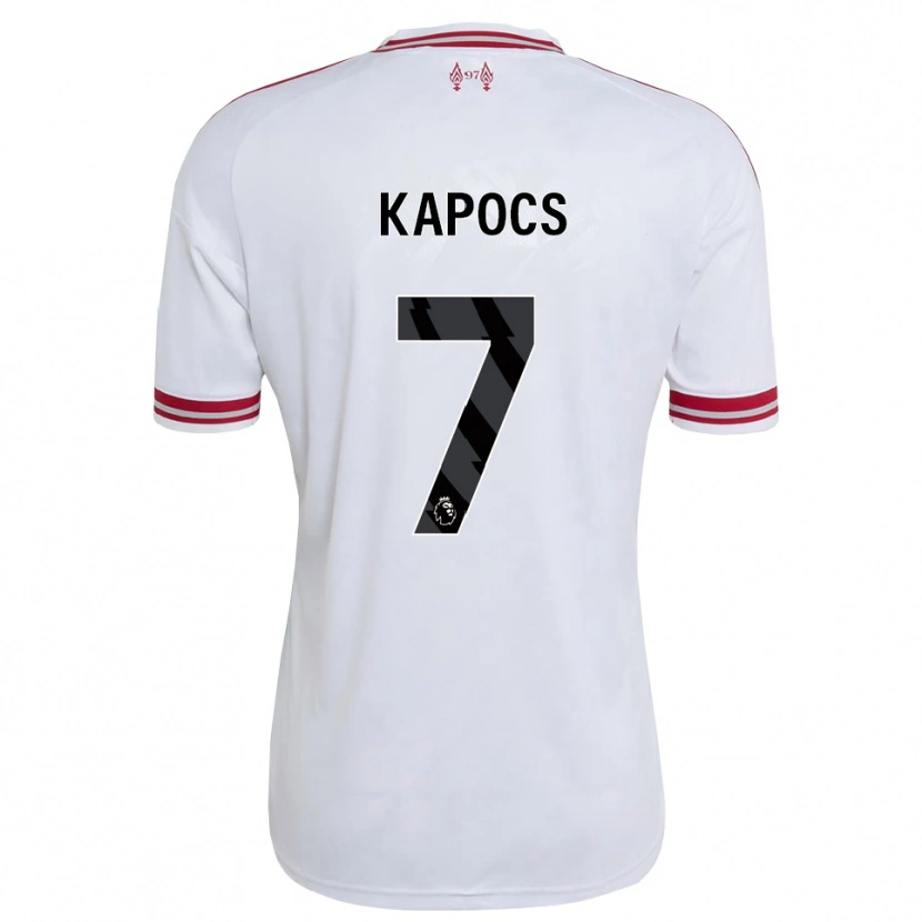Danxen Kinder Cornelia Kapocs #7 Rot Weiß Auswärtstrikot Trikot 2026/27 T-Shirt Österreich