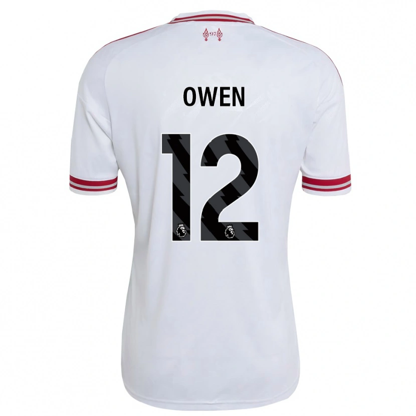 Danxen Kinder Harvey Owen #12 Rot Weiß Auswärtstrikot Trikot 2026/27 T-Shirt Österreich