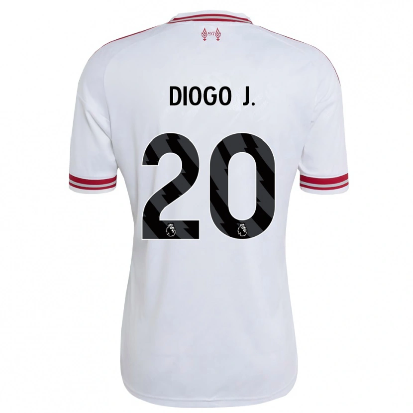 Danxen Kinder Diogo Jota #20 Rot Weiß Auswärtstrikot Trikot 2026/27 T-Shirt Österreich
