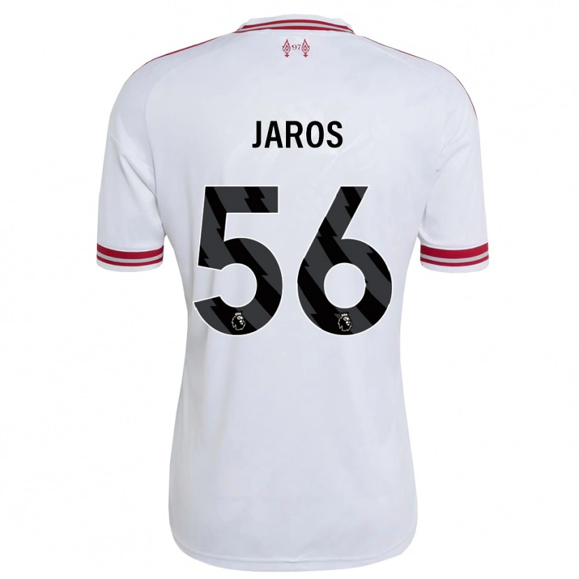 Danxen Kinder Vitezslav Jaros #56 Rot Weiß Auswärtstrikot Trikot 2026/27 T-Shirt Österreich