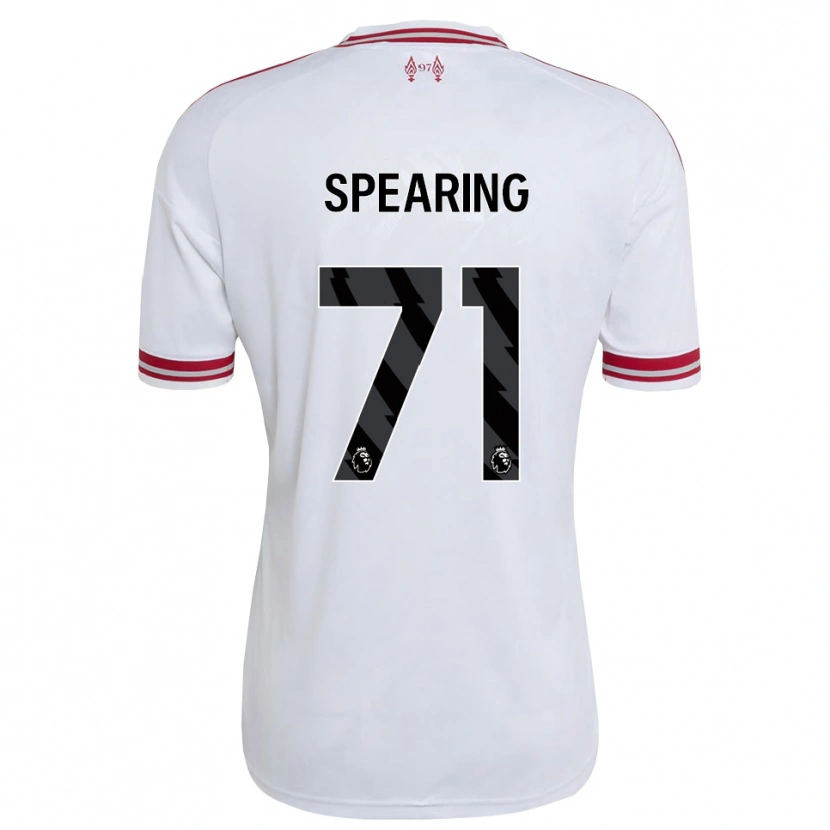Danxen Kinder Jay Spearing #71 Rot Weiß Auswärtstrikot Trikot 2026/27 T-Shirt Österreich