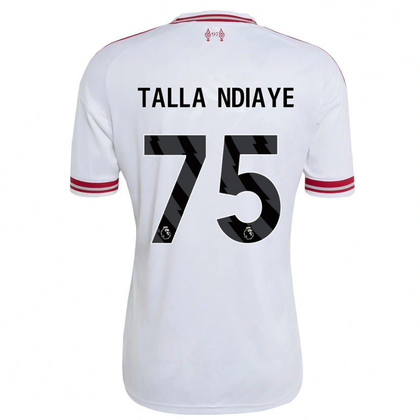 Danxen Kinder Mor Talla Ndiaye #75 Rot Weiß Auswärtstrikot Trikot 2026/27 T-Shirt Österreich