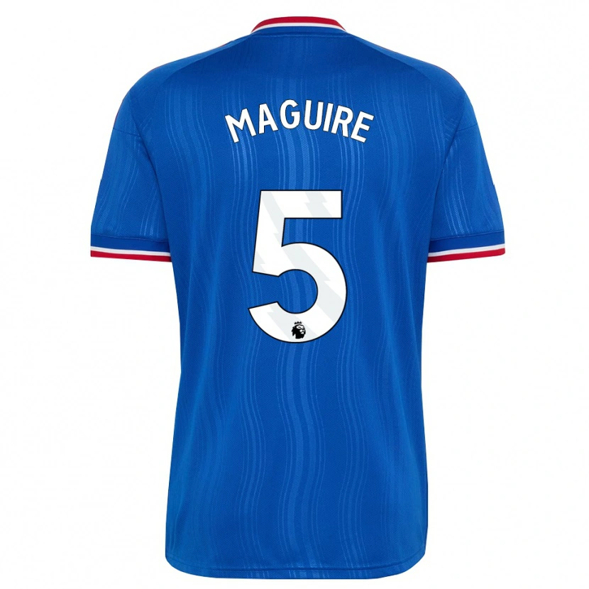 Danxen Kinder Harry Maguire #5 Blau Weiß Rot Auswärtstrikot Trikot 2026/27 T-Shirt Österreich