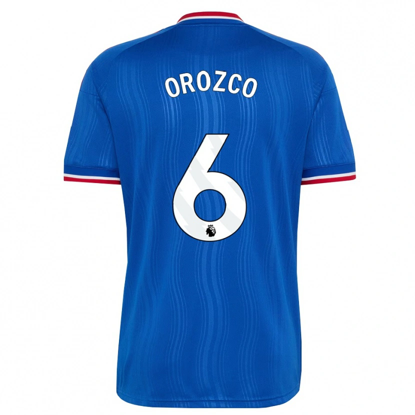Danxen Kinder Cristian Orozco #6 Blau Weiß Rot Auswärtstrikot Trikot 2026/27 T-Shirt Österreich