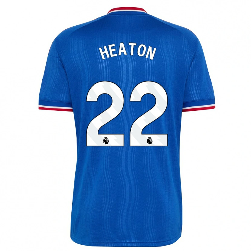 Danxen Kinder Tom Heaton #22 Blau Weiß Rot Auswärtstrikot Trikot 2026/27 T-Shirt Österreich