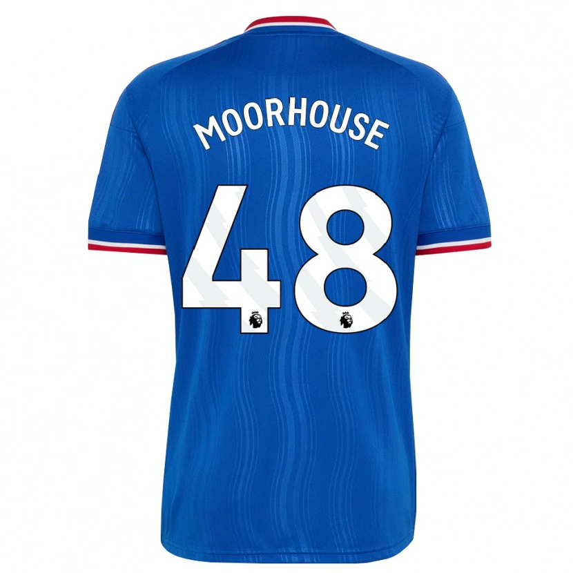 Danxen Kinder Jack Moorhouse #48 Blau Weiß Rot Auswärtstrikot Trikot 2026/27 T-Shirt Österreich