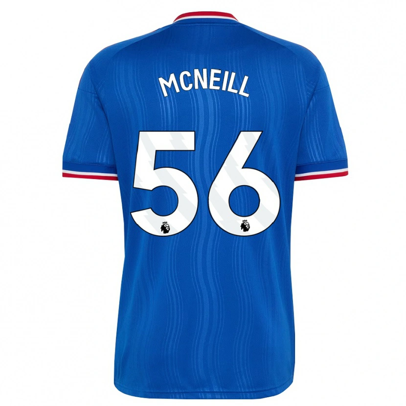 Danxen Kinder Charlie Mcneill #56 Blau Weiß Rot Auswärtstrikot Trikot 2026/27 T-Shirt Österreich