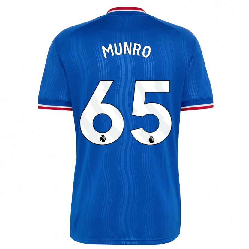 Danxen Kinder Reece Munro #65 Blau Weiß Rot Auswärtstrikot Trikot 2026/27 T-Shirt Österreich