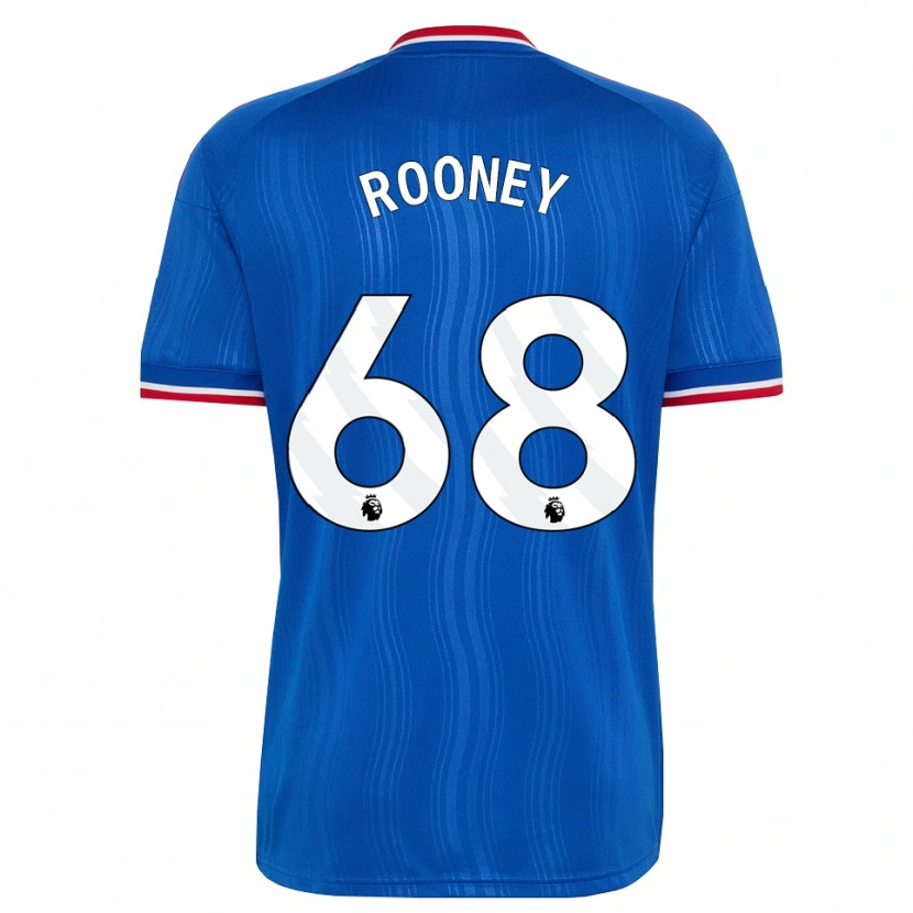 Danxen Kinder Kai Rooney #68 Blau Weiß Rot Auswärtstrikot Trikot 2026/27 T-Shirt Österreich