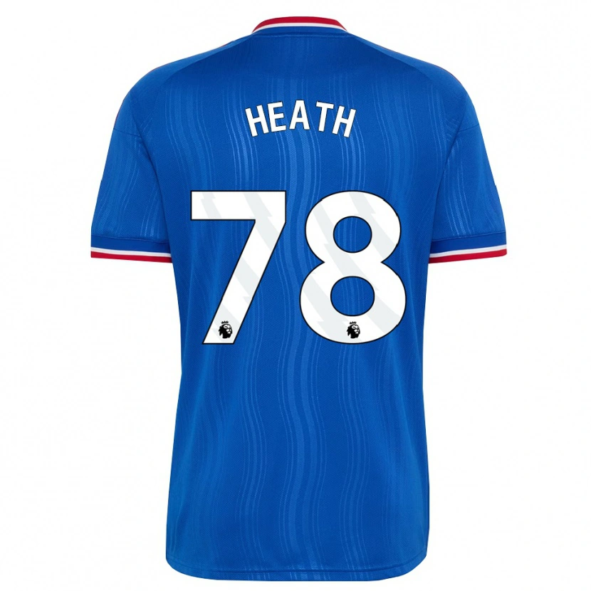 Danxen Kinder Fred Heath #78 Blau Weiß Rot Auswärtstrikot Trikot 2026/27 T-Shirt Österreich
