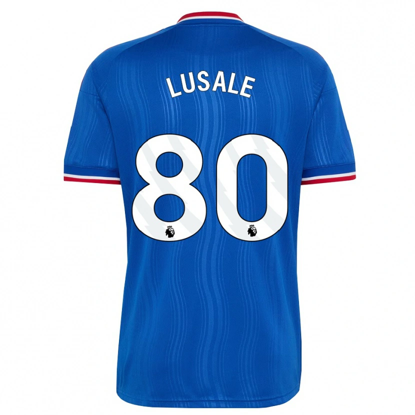 Danxen Kinder Samuel Lusale #80 Blau Weiß Rot Auswärtstrikot Trikot 2026/27 T-Shirt Österreich