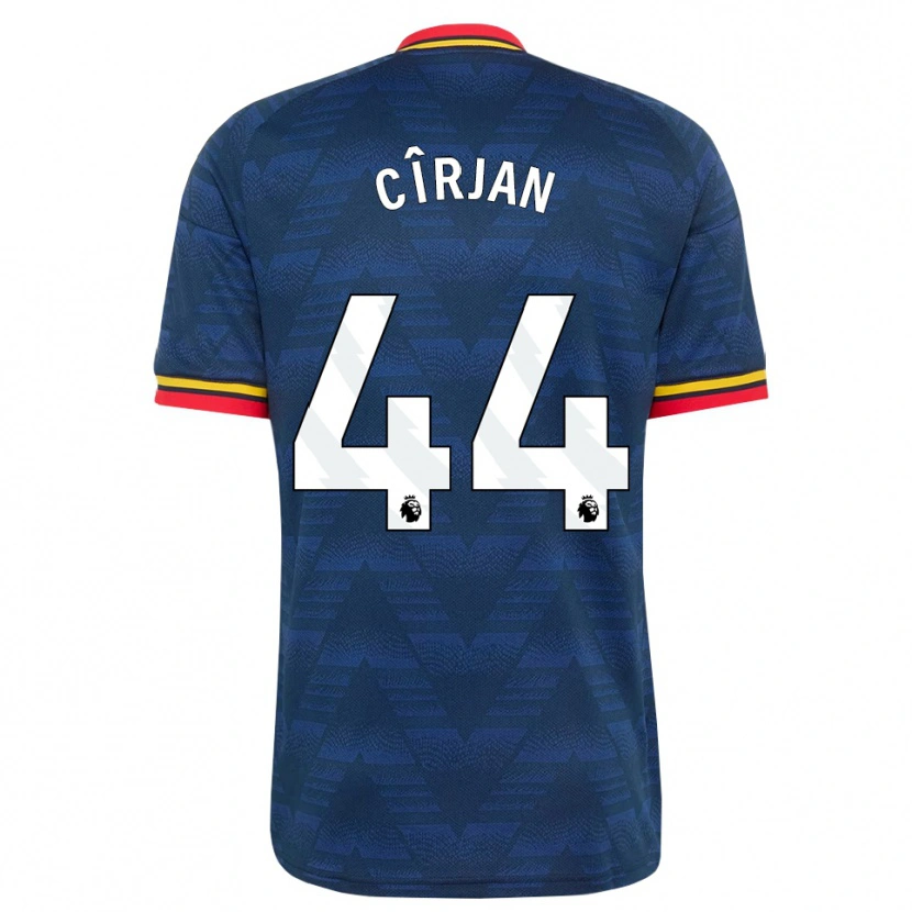 Danxen Kinder Catalin Cîrjan #44 Mitternachtsblau Gelb Rot Auswärtstrikot Trikot 2026/27 T-Shirt Österreich