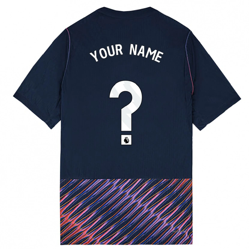 Danxen Kinder Ihren Namen #0 Königlich Blau Weiß Auswärtstrikot Trikot 2026/27 T-Shirt Österreich