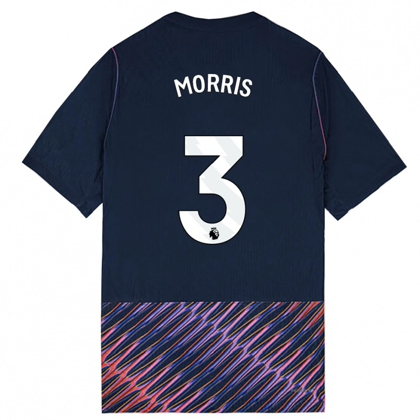 Danxen Kinder Ella Morris #3 Königlich Blau Weiß Auswärtstrikot Trikot 2026/27 T-Shirt Österreich