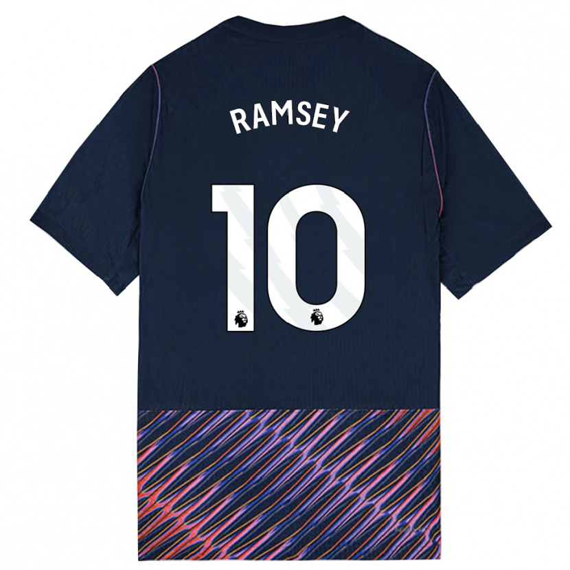 Danxen Kinder Cole Ramsey #10 Königlich Blau Weiß Auswärtstrikot Trikot 2026/27 T-Shirt Österreich
