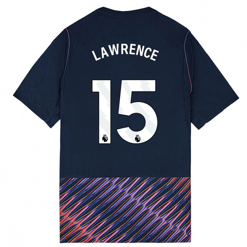 Danxen Kinder Donte Lawrence #15 Königlich Blau Weiß Auswärtstrikot Trikot 2026/27 T-Shirt Österreich