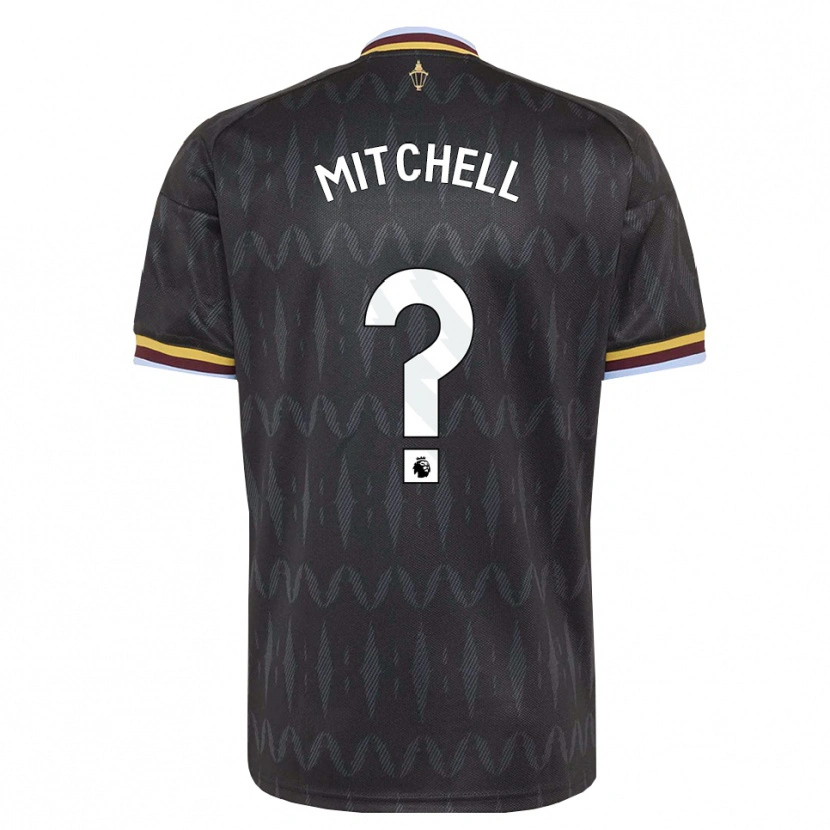 Danxen Kinder Curtis Mitchell #0 Kornblumenblau Schwarz Gelb Auswärtstrikot Trikot 2026/27 T-Shirt Österreich