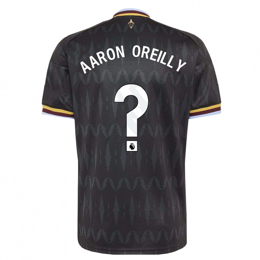 Danxen Kinder Aaron Oreilly #0 Kornblumenblau Schwarz Gelb Auswärtstrikot Trikot 2026/27 T-Shirt Österreich